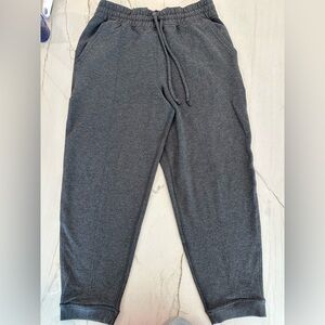 lululemon athletica Dark Heather Gray joggers (relaxed fit)
